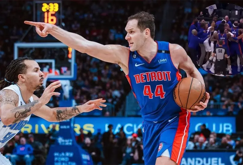 Un partido de la NBA tuvo una bronca importante y dej&oacute; 11 jugadores suspendidos