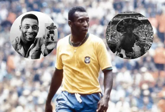 Pelé se llevó grandes recuerdos de su visita a México