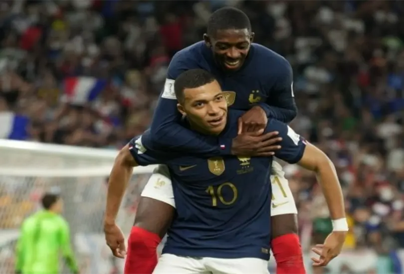 Francia derrot&oacute; a 3-1 Polonia con dos goles de Mbapp&eacute;