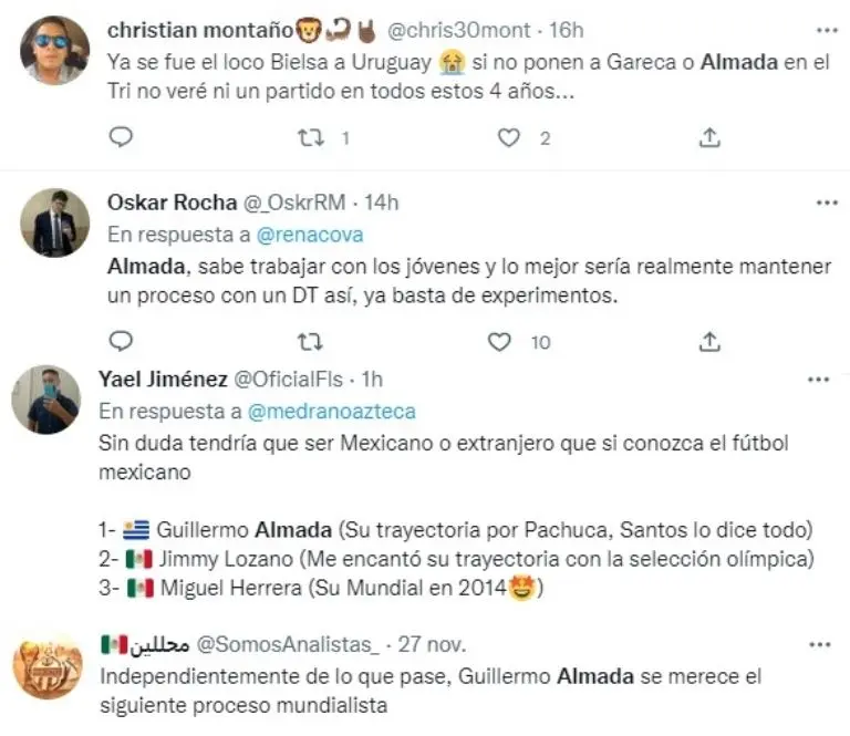 Guillermo Almada es uno de los técnicos que la afición mexicana quiere para el Tri. Foto: Captura de pantalla.