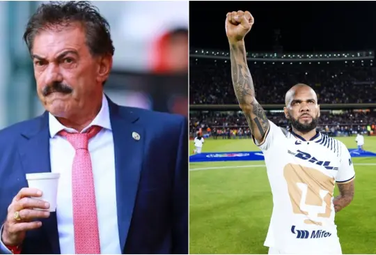 Ricardo La Volpe criticó el fichaje de Dani Alves a Pumas por asegurar que es por marketing y detiene crecimiento de jóvenes.