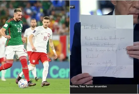 ESPN reveló la carta de que se escribió a sí mismo Héctor Herrera previo a Qatar 2022 donde se felicita. ESPN reveló la carta de que se escribió a sí mismo Héctor Herrera previo a Qatar 2022 donde se felicita.