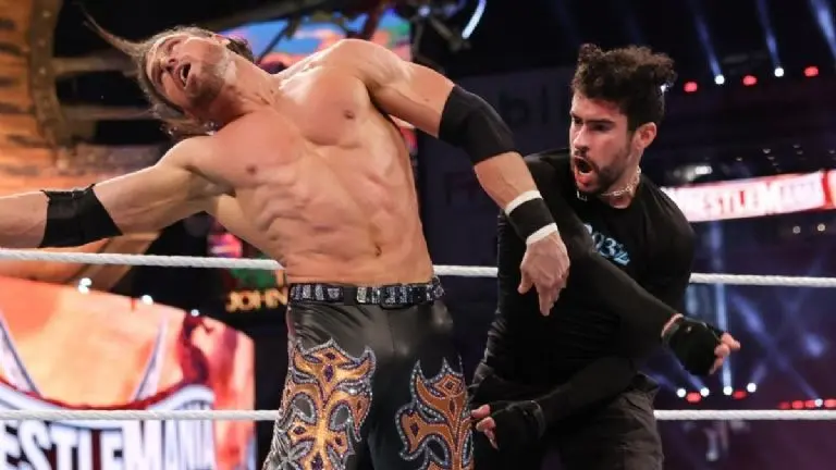 Bad Bunny en el evento de Wrestlemania.