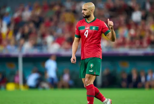 Sofyan Amrabat estuvo a la vista de todos después de su gran actuación en Qatar 2022 ante España. 