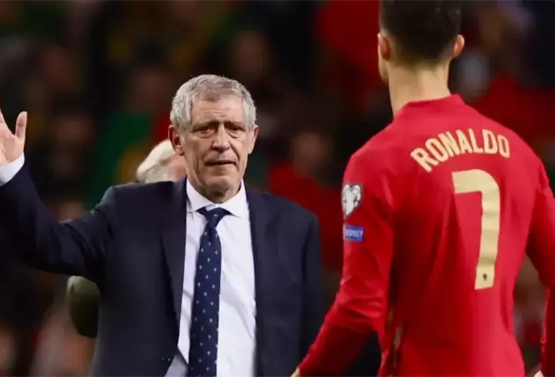 Fernando Santos explic&oacute; el motivo de la ausencia de Cristiano Ronaldo en el once inicial ante Suiza.