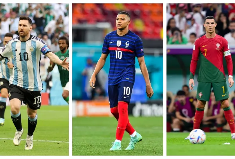 Las selecciones de Lionel Messi, Kilyan Mbapp&eacute; y Cristiano Ronaldo son favoritas para estar en semifinales. 