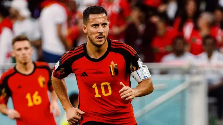Eden Hazard se retiró de la Selección de Bélgica tras Qatar 2022.