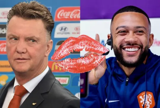 Louis van Gaal tuvo una peculiar confesión en relación con Memphis Depay.