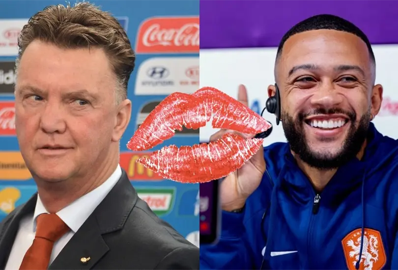 Louis van Gaal tuvo una peculiar confesi&oacute;n en relaci&oacute;n con Memphis Depay.