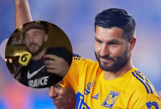 Gignac le respondió a un aficionado francés que lo criticó.