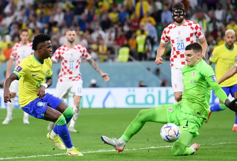 Dominik Livakovic fue la gran figura de los 90 minutos del Croacia vs Brasil que se definir&aacute; en tiempos extra o penales.