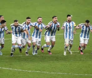 Las burlas de los futbolistas argentinos a los jugadores de Países Bajos