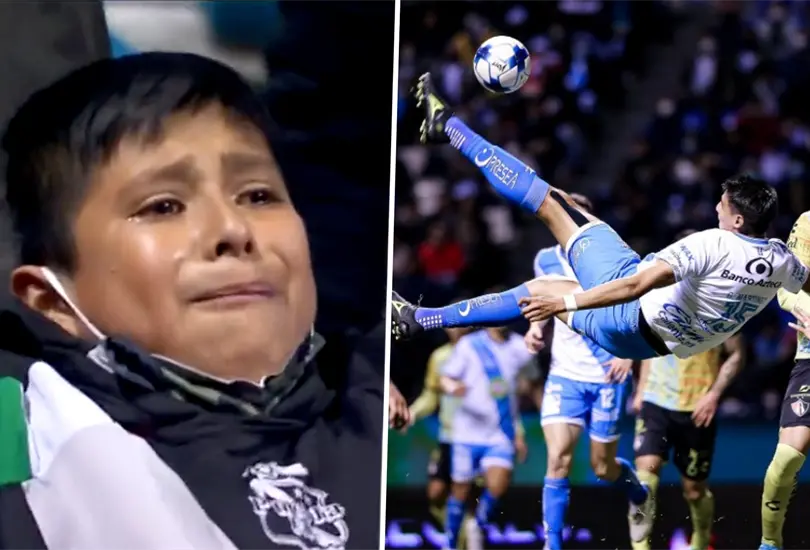 Es el mayor premio para un equipo, dice Larcam&oacute;n sobre ni&ntilde;o del Puebla