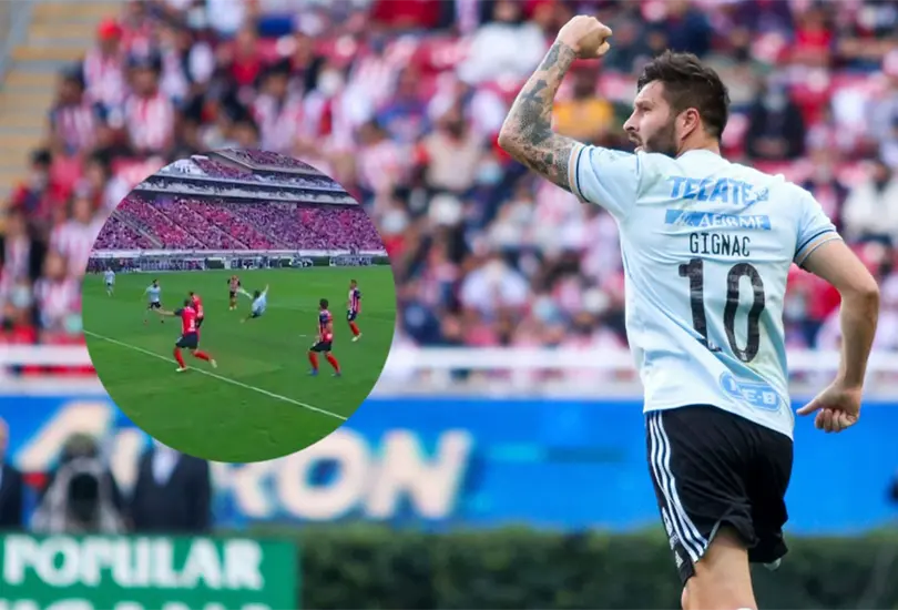 ¡Pura chilena en la Liga MX! Gignac anota GOLAZO ante Chivas en el Akron ¡Pura chilena en la Liga MX! Gignac anota GOLAZO ante Chivas en el Akron