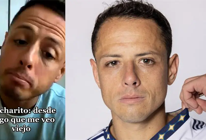 S&iacute;, ya me veo viejo, responde Chicharito a seguidores