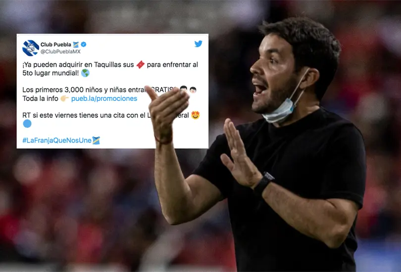 Larcam&oacute;n se deslinda del pol&eacute;mico tuit de Puebla hacia Rayados