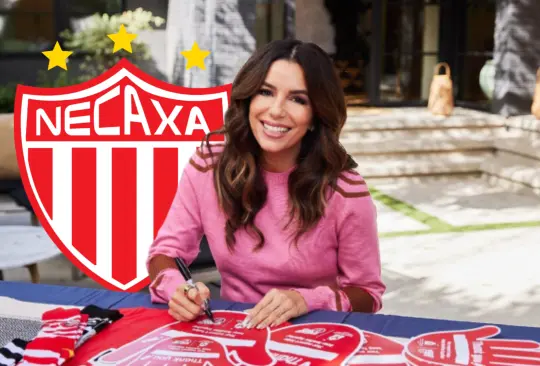 Eva Longoria manda apoyo para Necaxa desde el gym; da bienvenida al Jimmy