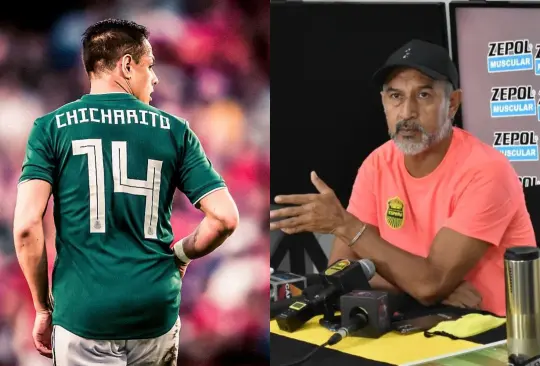 Potro Gutiérrez cree que Chicharito nada tiene que hacer en selección