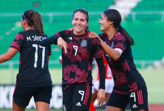 Tri femenil golea a Antigua y Barbuda en las pre eliminatorias; es líder del Grupo A