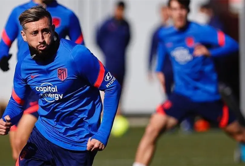 Héctor Herrera reconoce que llega jodido a casa cuando no juega con el Atleti Héctor Herrera reconoce que llega jodido a casa cuando no juega con el Atleti