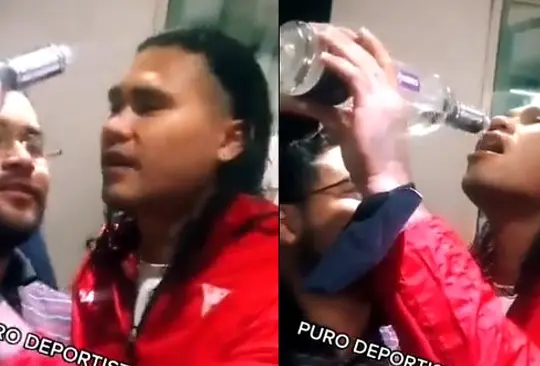 Captan a Gullit Peña bebiendo pese a negar evidencias antes