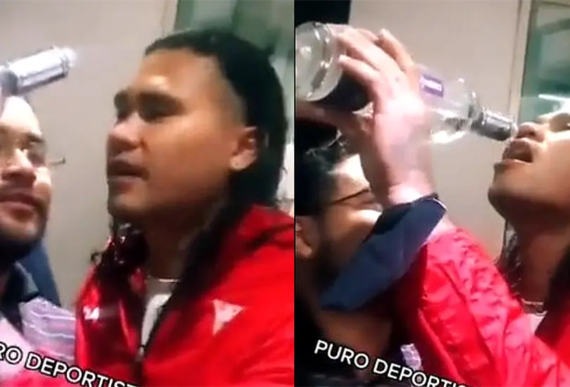 Captan a Gullit Peña bebiendo pese a negar evidencias antes Captan a Gullit Peña bebiendo pese a negar evidencias antes