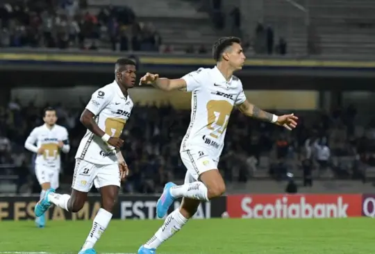 Dinenno despierta y Mozo brilla en la goleada de Pumas al Saprissa