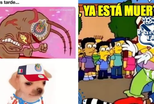 Los mejores memes que dejó la derrota de Chivas ante el Puebla Los mejores memes que dejó la derrota de Chivas ante el Puebla