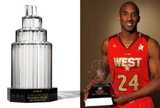 ¿Cómo es el nuevo Trofeo Kobe Bryant que ganará el MVP del Juego de las Estrellas?