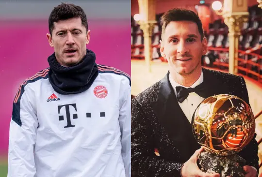 Lewandowski demerita el Balón de Oro de Messi ya que solo votan periodistas