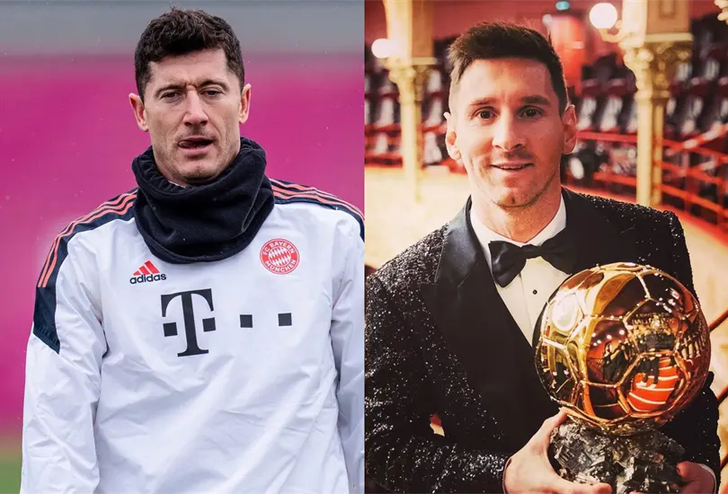 Lewandowski demerita el Bal&oacute;n de Oro de Messi ya que solo votan periodistas