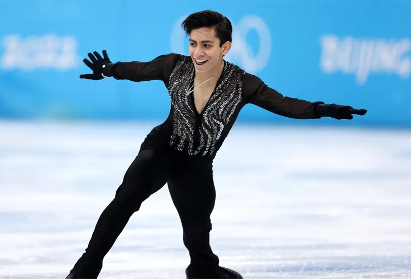 Donovan Carrillo cautiva a M&eacute;xico con su rutina en la Final de patinaje de Beijing 2022