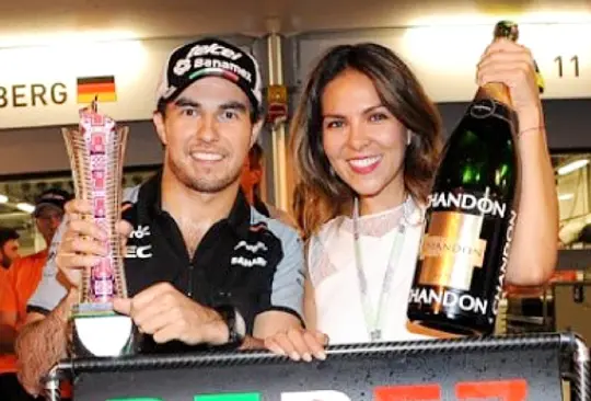 Checo y su hermana Paola