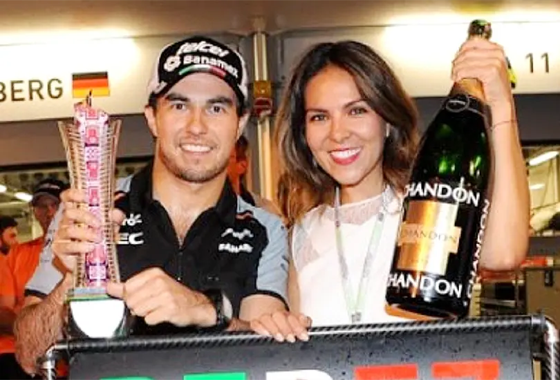 Checo y su hermana Paola Checo y su hermana Paola