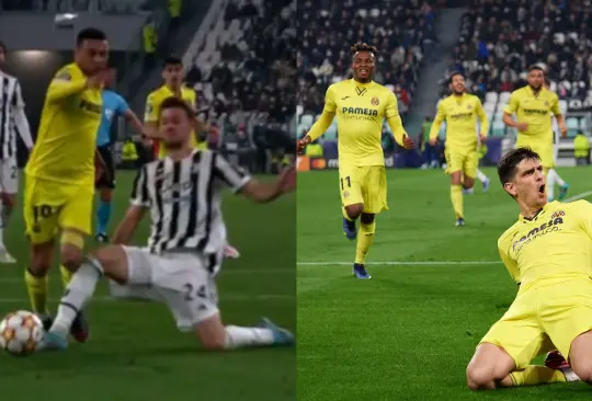 Villarreal elimina a Juventus con tres goles en 14 minutos y polémica incluida