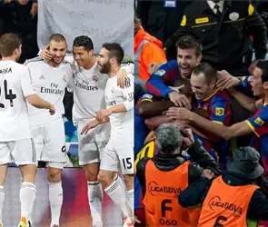Las goleadas de locura que se han vivido en el Cl&aacute;sico Real Madrid vs Barcelona