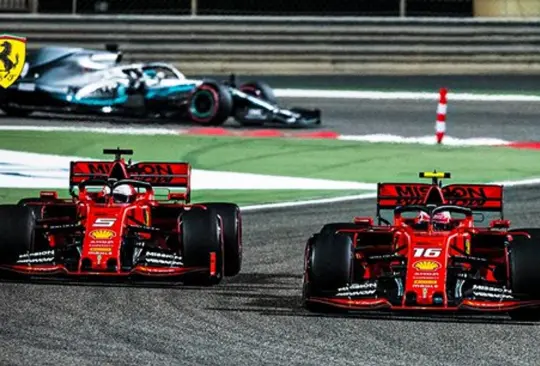 Los dos Ferrari destacaron en la qualy de Bahréin