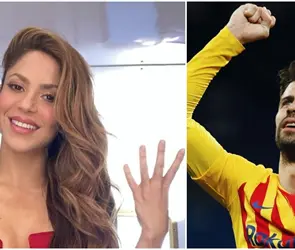 "Es el mejor central del mundo mundial", Shakira alaba a Piqu&eacute; tras el Cl&aacute;sico