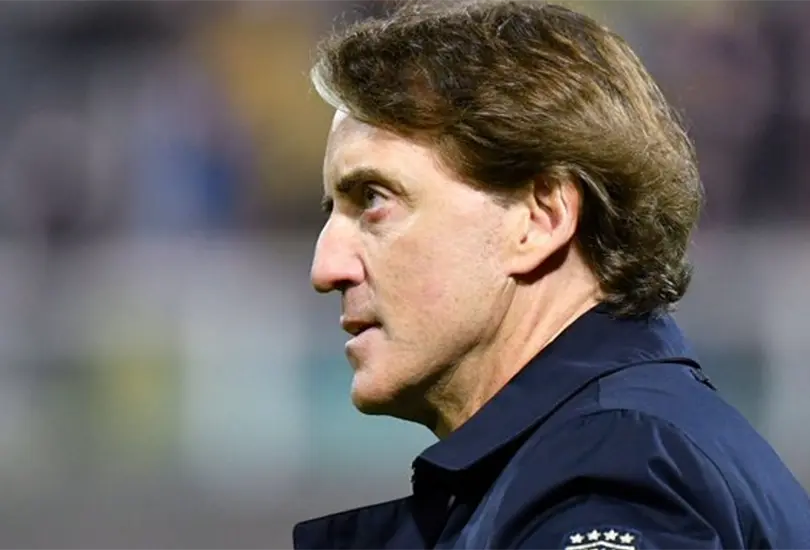 Mancini lamentó la derrota de Italia Mancini lamentó la derrota de Italia