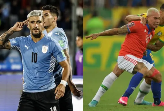 Uruguay ganó y Chile fue goleado Uruguay ganó y Chile fue goleado