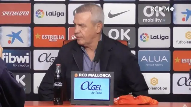 Javier Aguirre ya fue presentado con el Mallorca. (Captura de pantalla)