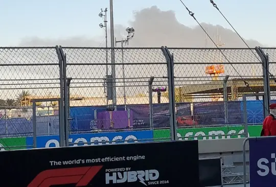 Hubo una explosión cerca del circuito de Jeddah, sede del GP de Arabia Saudita