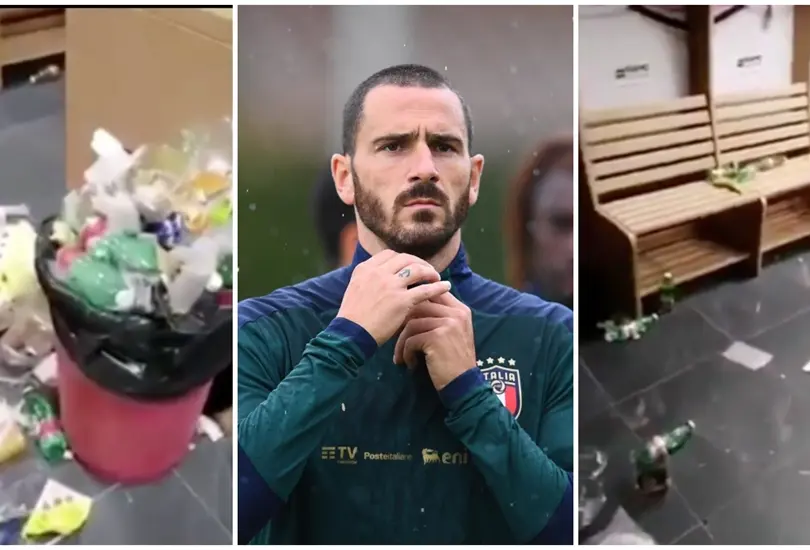 Leonardo Bonucci tuvo que disculparse. 