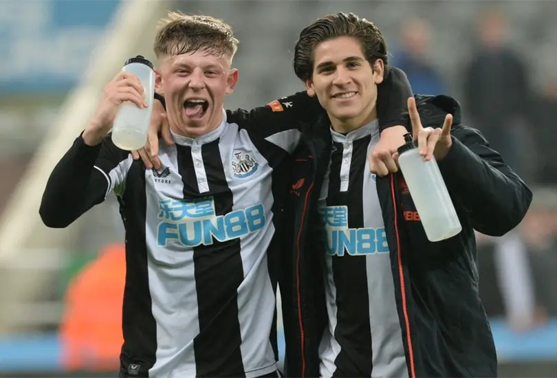 Santiago Mu&ntilde;oz anot&oacute; en la Premier League 2 con el Newcastle Sub-23.