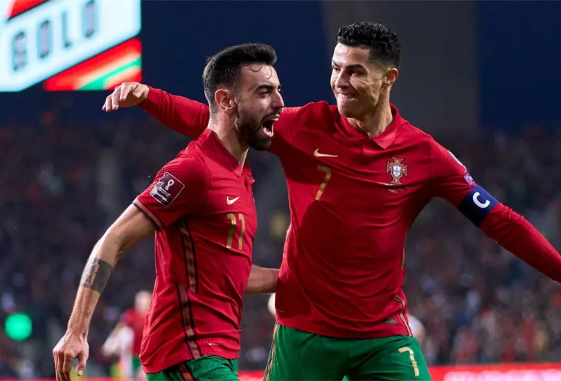 ¡Ellos sí! Doblete de Bruno Fernandes manda a Portugal a Qatar 2022 ¡Ellos sí! Doblete de Bruno Fernandes manda a Portugal a Qatar 2022