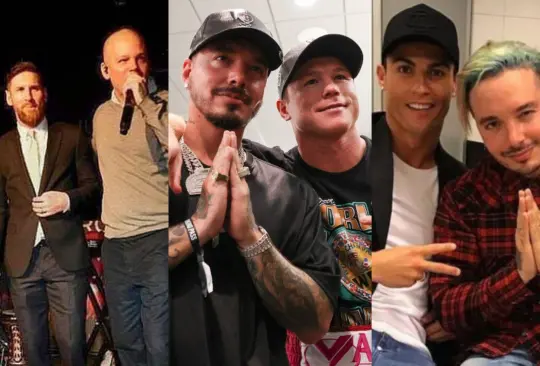 La extensa relación de J Balvin y Residente con algunos futbolistas