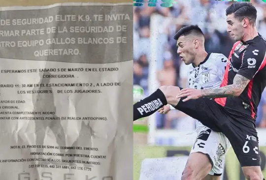 Empresa de seguridad habría reclutado a gente por 300 pesos para el Querétaro vs Atlas