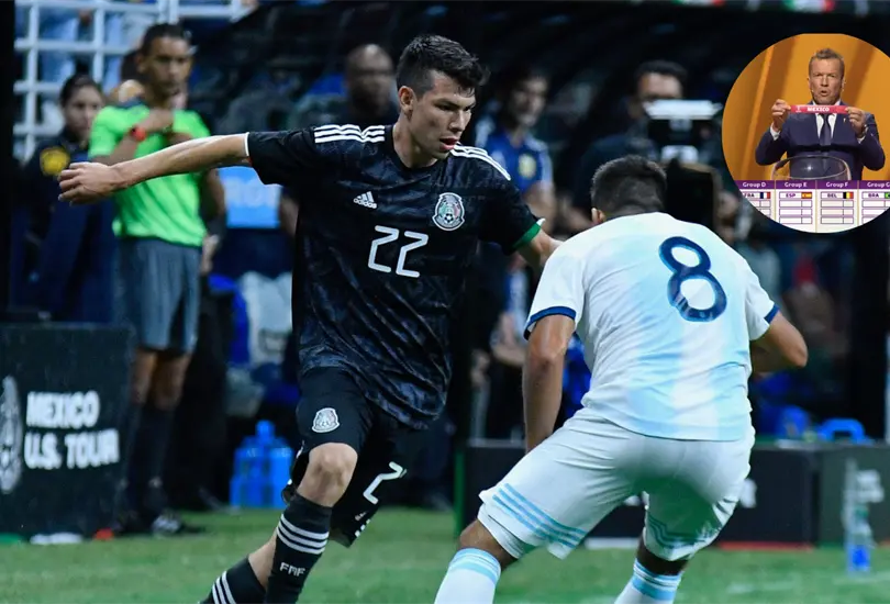 M&eacute;xico enfrentar&aacute; a Argentina en Qatar 2022