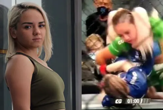 Le rompen el brazo a peleadora mexicana de MMA con una llave y se vuelve viral