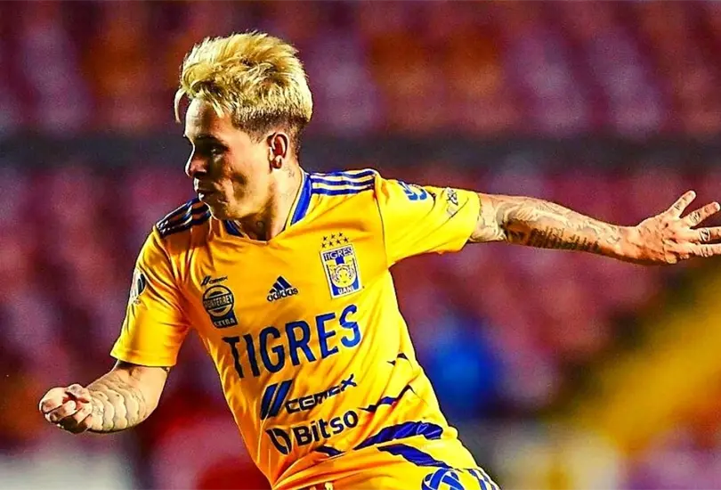El futbolista se fue expulsado luego de que anot&oacute; el gol del triunfo de Tigres sobre Quer&eacute;taro. 